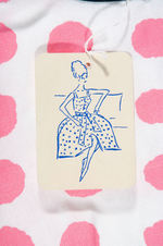 "THE BEATLES" ILLUSTRATED DRESS WITH HANG TAG.