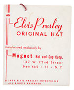 "ELVIS PRESLEY ORIGINAL HAT" WITH TAG.