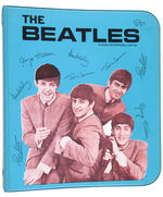 "THE BEATLES" THREE RING BINDER LARGER SIZE VARIETY.