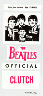 "THE BEATLES" CLUTCH HANDBAG VARIETY WITH PACKAGING.