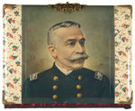 SPANISH AMERICAN WAR ADMIRAL DEWEY ORNATE CELLULOID COVER PHOTO ALBUM.