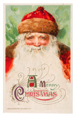 JOHN WINSCH SANTA CLAUS 1912 POSTCARD TRIO.