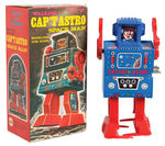 “CAP’T. ASTRO SPACE MAN” BOXED WIND-UP.