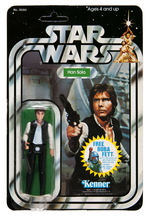 "STAR WARS - HAN SOLO" ACTION FIGURE ON 20 BK CARD.