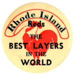 “RHODE ISLAND REDS/THE BEST LAYERS IN THE WORLD” FROM HAKE COLLECTION & CPB.