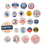 1960-1964 HOPEFULS AND THIRD PARTY COLLECTION.