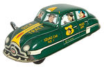 "DICK TRACY SQUAD CAR NO. 1" MARX WIND-UP CAR.