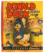 “DONALD DUCK IS HERE AGAIN” CHOICE CONDITION BTLB.