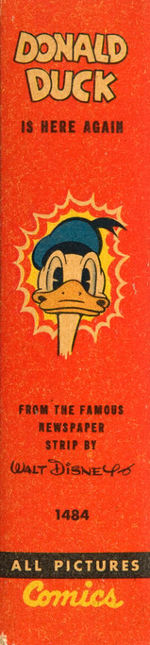 “DONALD DUCK IS HERE AGAIN” CHOICE CONDITION BTLB.