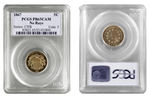 SHIELD NICKEL PROOF: 1867 PCGS PR65 CAM NO RAYS.