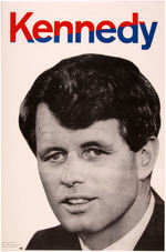 ROBERT KENNEDY 1968 PRESIDENTIAL CAMPAIGN PORTRAIT POSTER.