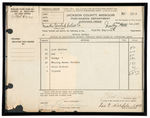 TRUMAN AS JUDGE SIGNATURE ON 1927 JACKSON COUNTY, MO. PURCHASE ORDER.