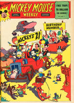 "MICKEY MOUSE WEEKLY 1957" COMPLETE YEAR BOUND VOLUME.