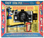 "HUCKLEBERRY HOUND SILLY SUN PIX CAMERA" SHRINK WRAPPED IN DIE-CUT STORE BOX.