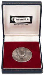 FDR THREE MEDALLIC  COMMEMORATIVES C. 1980'S WITH OVER FOUR OUNCES OF SILVER.