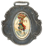 SUPERB FARM EQUIPMENT WATCH FOB FOR “ADVANCE THRESHER CO.”