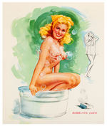 THOMPSON LARGE FORMAT 1953 PIN-UP CALENDAR.