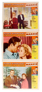 "MARNIE" LOBBY CARD TRIO.