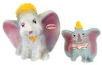 "DUMBO" CERAMIC FIGURINE TRIO.