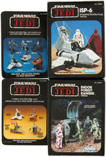 "STAR WARS - MINI-RIG" & "SPEEDER BIKE" BOXED VEHICLE LOT.