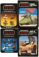 "STAR WARS - MINI-RIG" & "SPEEDER BIKE" BOXED VEHICLE LOT.