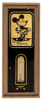 MINNIE MOUSE FOLK ART THERMOMETER.