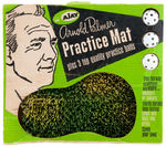 "ARNOLD PALMER PRACTICE MAT AND BALLS" BOXED SET.