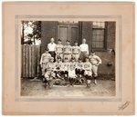 “NORMAN LEDERER SILK CORP.” VINTAGE BASEBALL TEAM PHOTO.