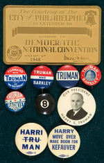 TRUMAN 1948 ITEMS PLUS PAIR OF HOPEFULS.