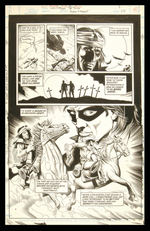 LONE RANGER ORIGINAL COMIC BOOK ART BY TIM TRUMAN.