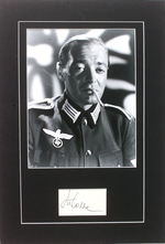 PETER LORRE AUTOGRAPH W/PHOTO.