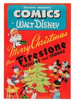 DISNEY/FIRESTONE PREMIUM/PROMOTIONAL CHRISTMAS COMIC BOOK FROM 1943.