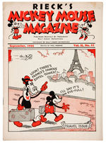 MICKEY MOUSE DAIRY PROMOTION MAGAZINE VOL. 2, NO. 11.