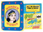 "ALL IN COLOR FOR A DIME/WONDER WOMAN" BOOK PAIR.