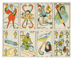 SPANISH CARD SET FROM THE 1930s FEATURING CELEBRITIES AND FELIX FLIP MOVIE BACKS.