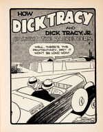 "DICK TRACY" CUPPLES & LEON SECOND REPRINT BOOK WITH DUST JACKET.