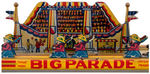 "MARX BIG PARADE" ELABORATE TIN LITHO WIND-UP.