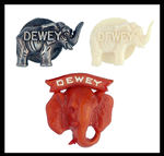 TRIO OF DEWEY ELEPHANTS.