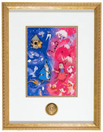 “THE MAGIC OF MERLIN AND MIM” LIMITED EDITION FRAMED PIN SET.