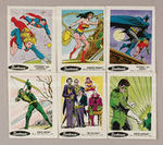 DC SUPER HEROES STICKERS SET.