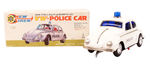 "NEW SIREN VW-POLICE CAR" BOXED BATTERY TOY.