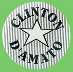 "CLINTON/D'AMATO" RARE NEW YORK BUTTON.