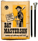 “BAT MASTERSON HOLSTER SET WITH CANE.”