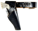 “BAT MASTERSON HOLSTER SET WITH CANE.”