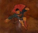 SUPERMAN LEATHER BAG.