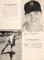 “1939 RED WINGS OFFICIAL YEAR BOOK” WITH 23 SIGNATURES INCLUDING HOF'ER BILLY SOUTHWORTH.