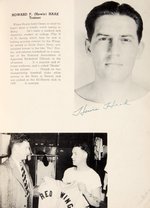 “1939 RED WINGS OFFICIAL YEAR BOOK” WITH 23 SIGNATURES INCLUDING HOF'ER BILLY SOUTHWORTH.