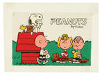 "PEANUTS" PROPOSED LUNCHBOX ART.