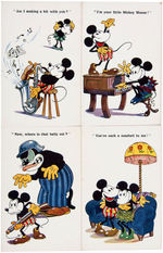 MICKEY MOUSE ENGLISH POSTCARD LOT.