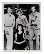 LAWMAN/JOHNNY RINGO CAST SIGNED PHOTOS.